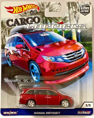 hot wheels cargo carriers honda odyssey